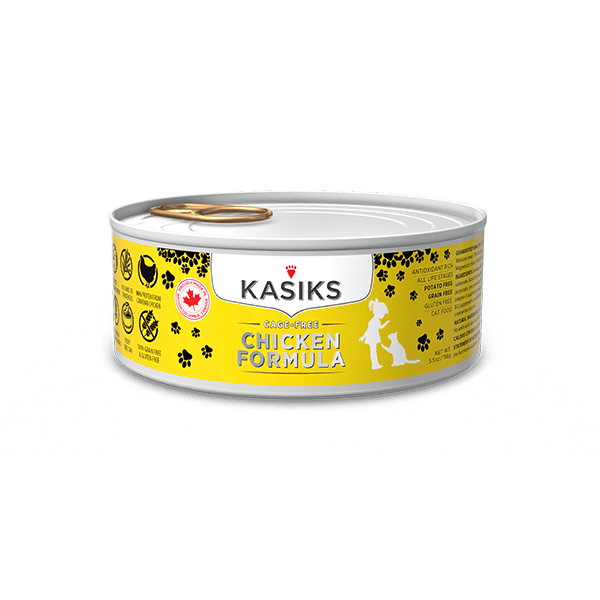 Kasiks Grain Free Cage-Free Chicken Formula for Cats Kasiks