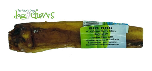 Natures Own Big Dog Odourfree Bully Stick 6"
