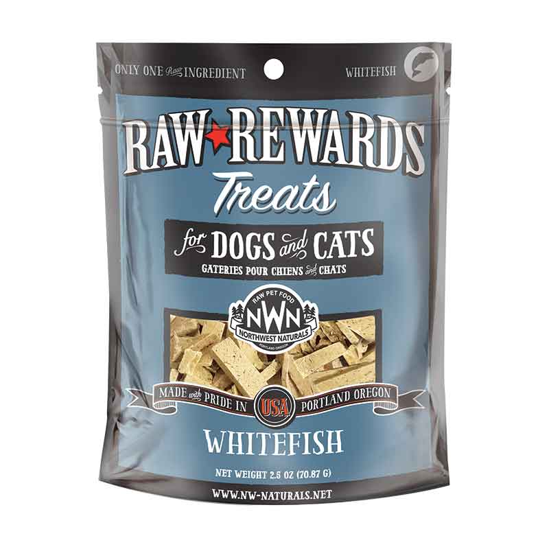 Northwest Naturals Rewards Freeze Dried Whitefish Northwest Naturals