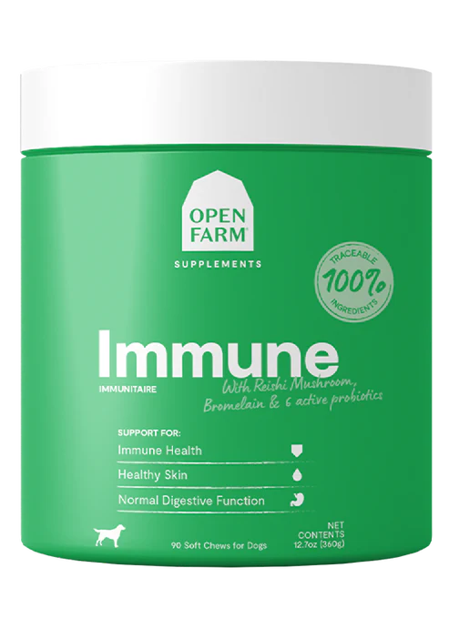Open Farm Immune Supplement Chews for Dogs Open Farm
