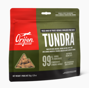Orijen Freeze-Dried Cat Treats - Tundra Orijen