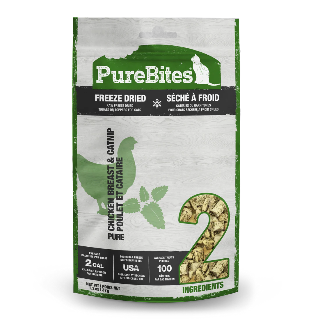 PureBites Freeze Dried Treats - Chicken & Catnip Cat Treat PureBites