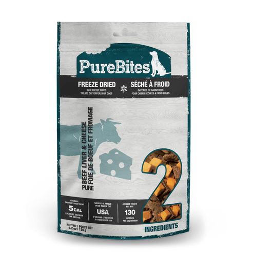 PureBites Freeze-Dried Dog Treats - Cheese PureBites