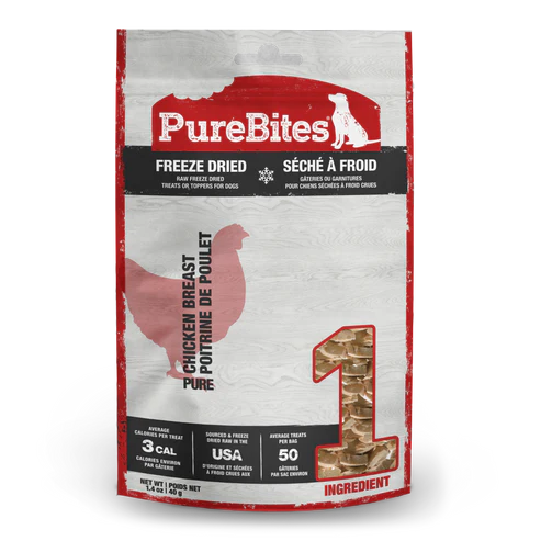 PureBites Freeze Dried Treats - Chicken Breast PureBites