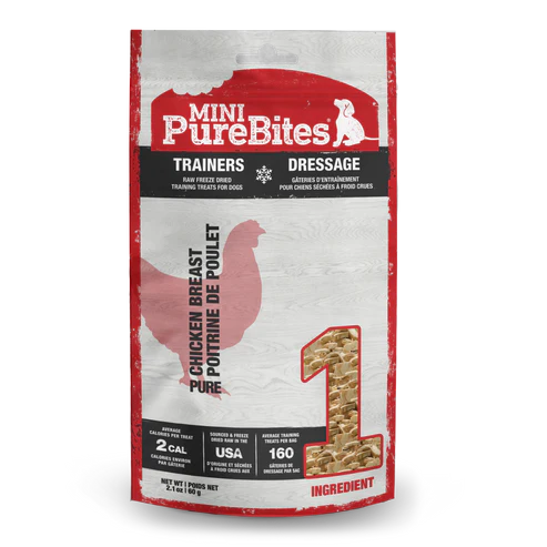 PureBites Freeze Dried Treats - Chicken Breast Mini Trainers