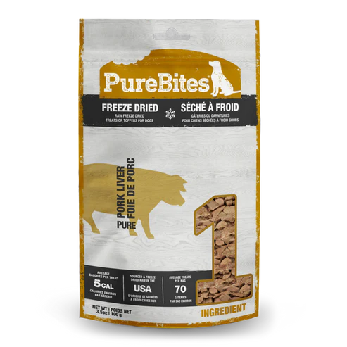 PureBites Freeze-Dried Dog Treats - Pork Liver (Copy) PureBites