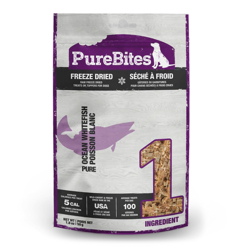 PureBites Freeze-Dried Dog Treats - Bison PureBites