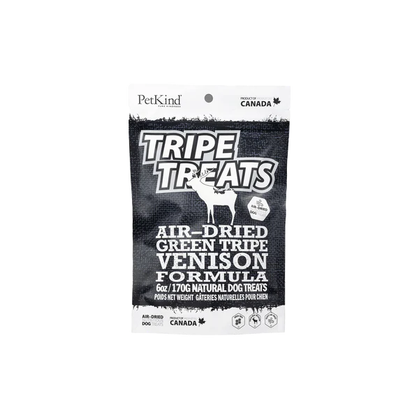 Petkind Green Venison Tripe Treats Pet Kind
