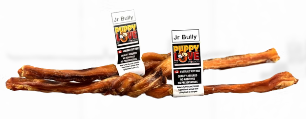Puppy Love Beef Jr. Bully Stick 9-10" Puppy Love