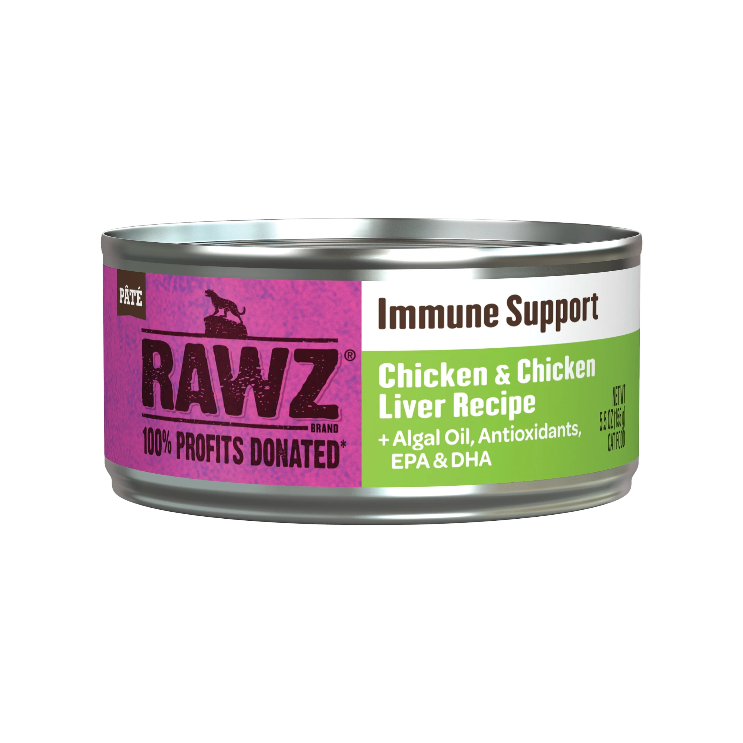 Rawz Immune Support Chicken & Chicken Liver Cat Food Rawz