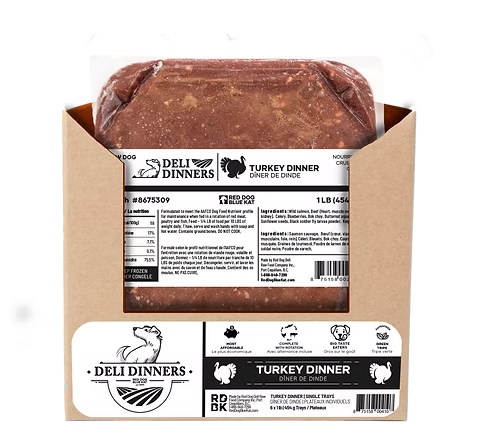 Red Dog Blue Kat Deli Turkey Dinner Dog Formula