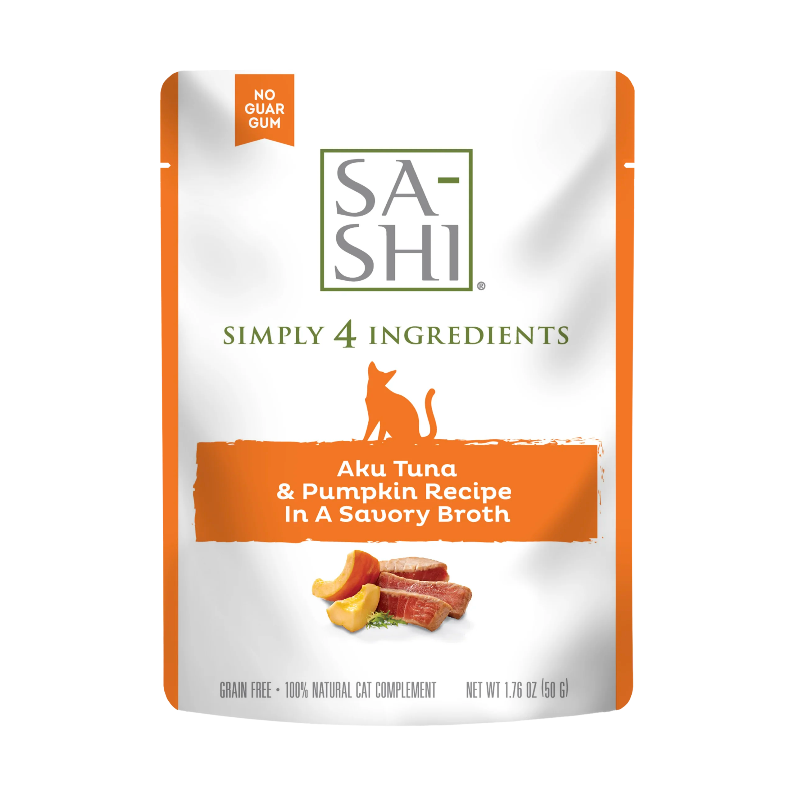 Rawz Sa-Shi Wild Caught Salmon & Aku Tuna Cat Food Recipe in Savory Broth Rawz
