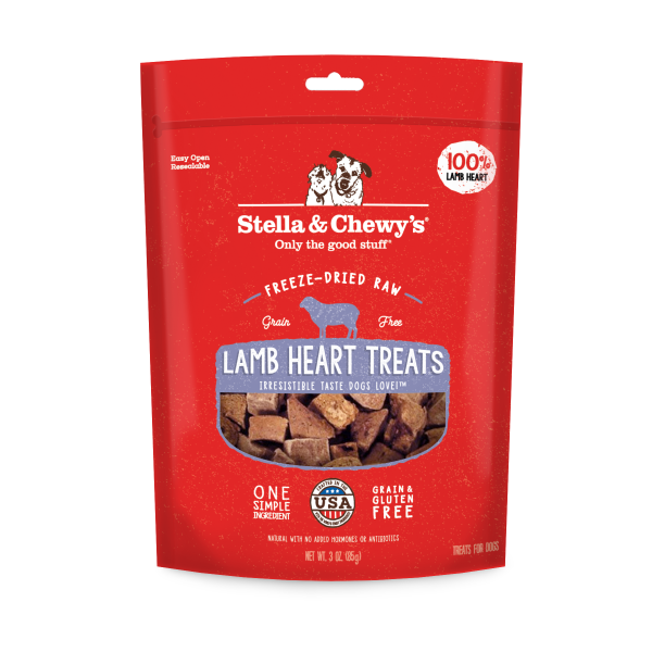 Stella & Chewys Freeze Dried Lamb Heart Treat