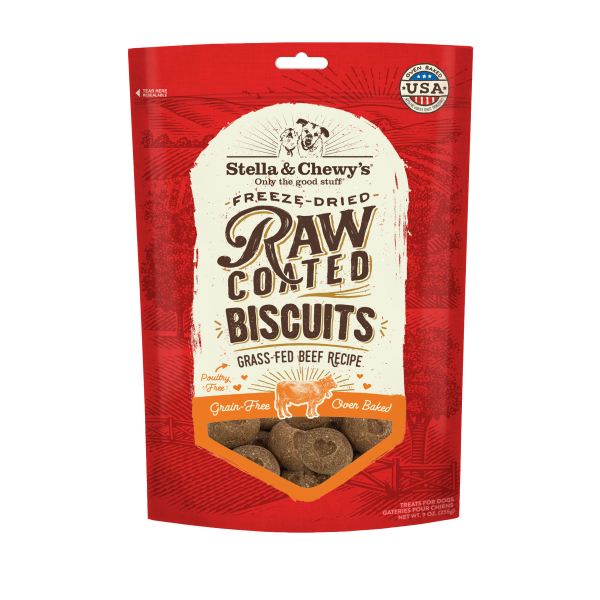 Stella & Chewys Raw Coated Biscuit Beef Stella & Chewys
