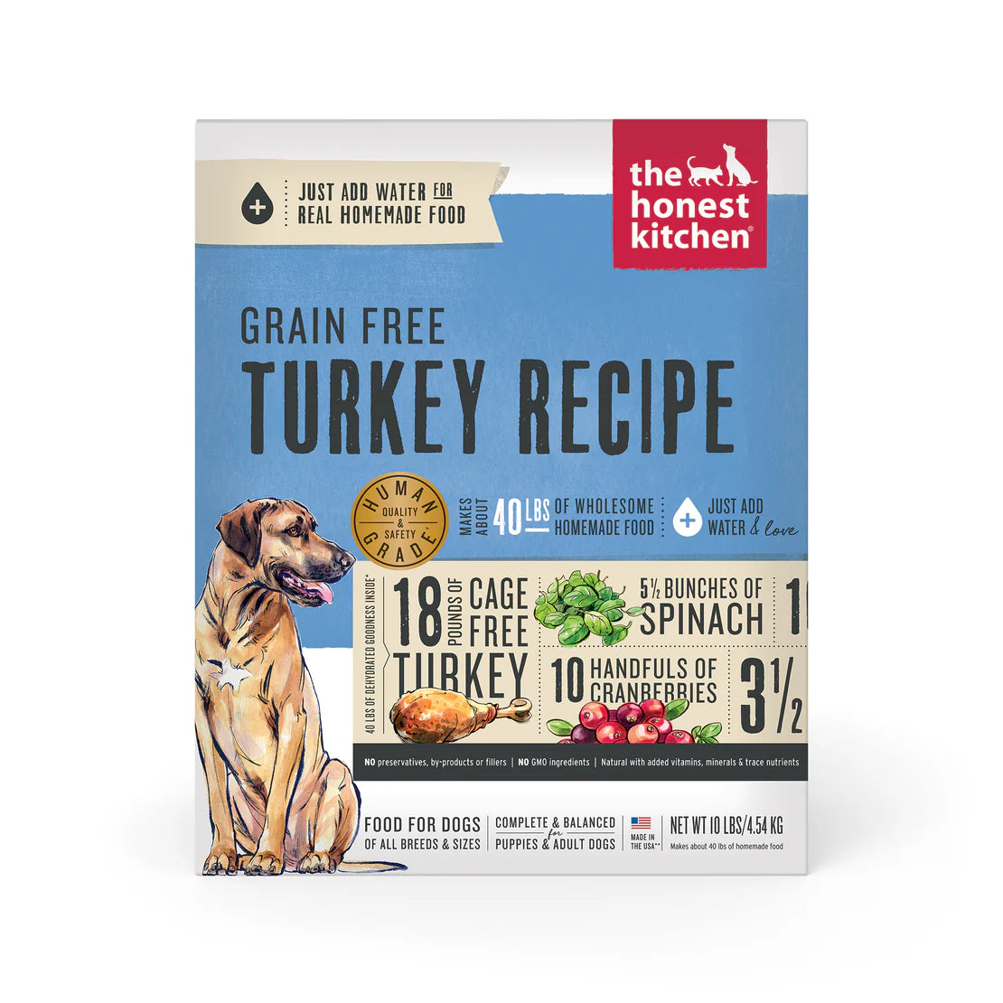 The Honest Kitchen Dehydrated Grain Free Turkey The Honest Kitchen