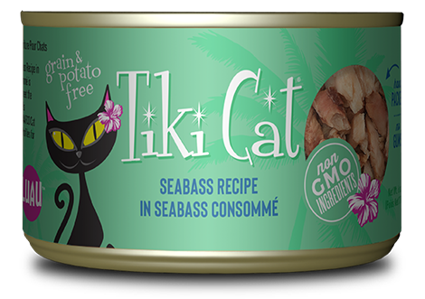 Tiki Cat Oahu Luau Seabass Tiki Cat