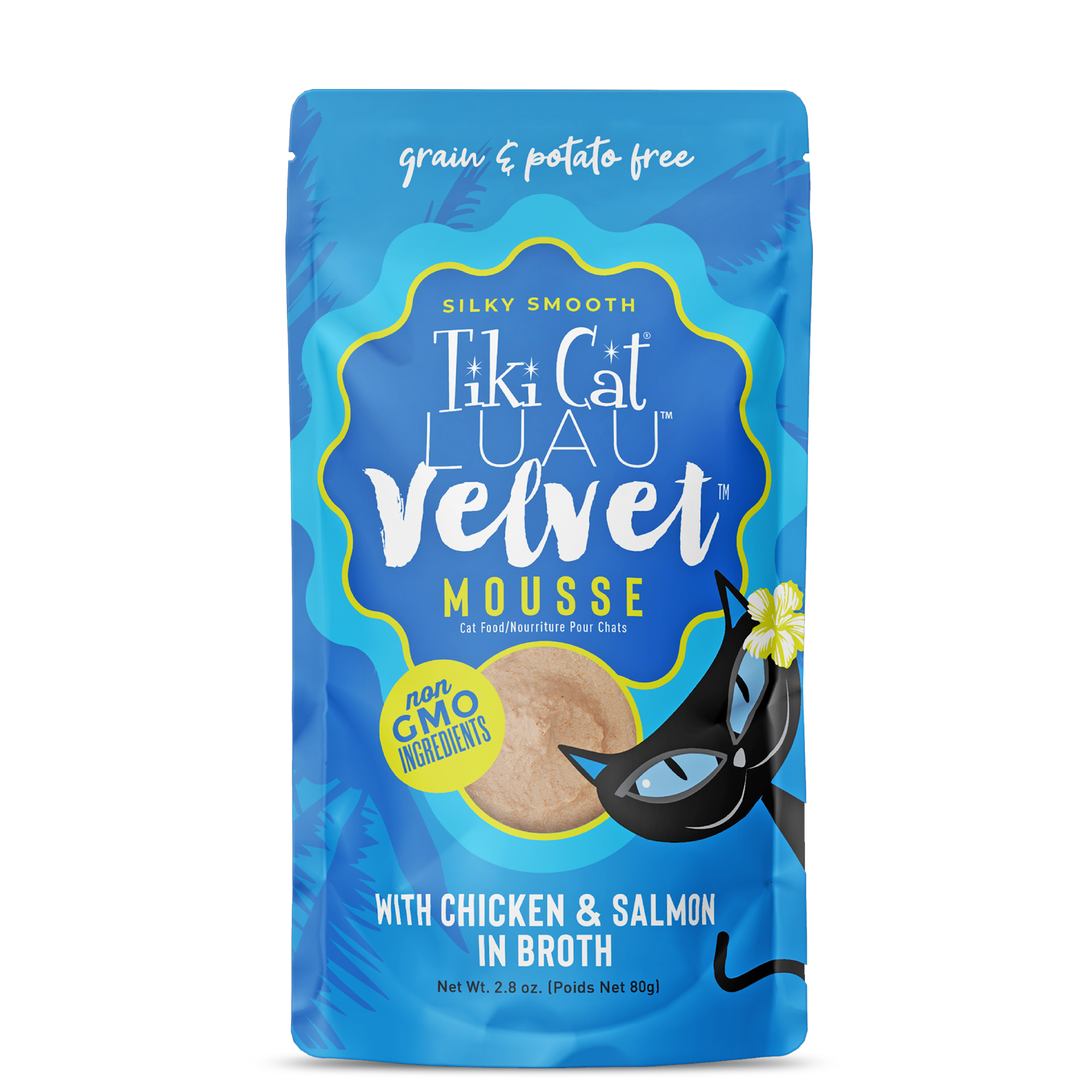 Tiki Cat Velvet Mousse Chicken & Salmon Tiki Cat