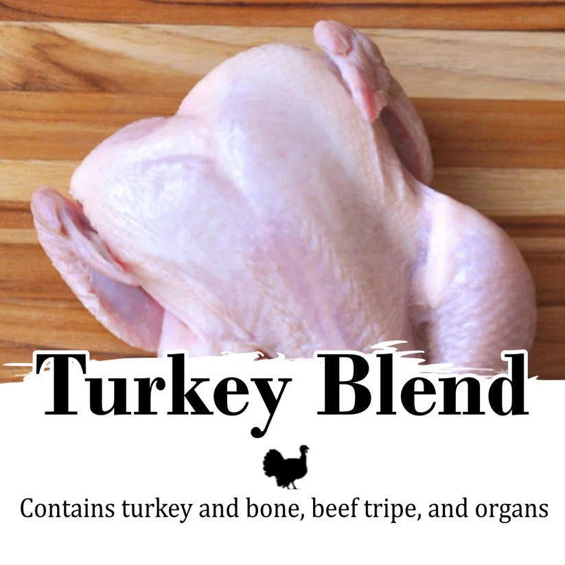 CORNERSTONE MEAT AND BONE  Turkey Blend Raw Dog Food CornerStone