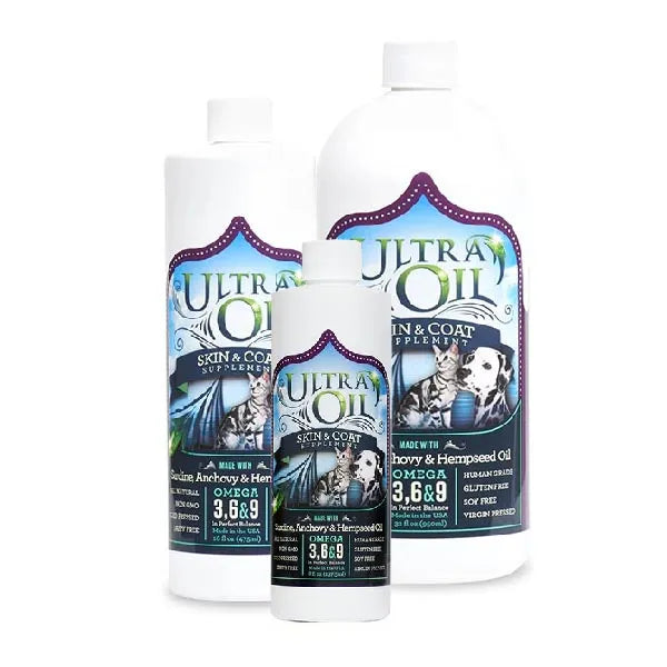 Ultra Oil Skin and Coat Supplement for Dogs and Cats