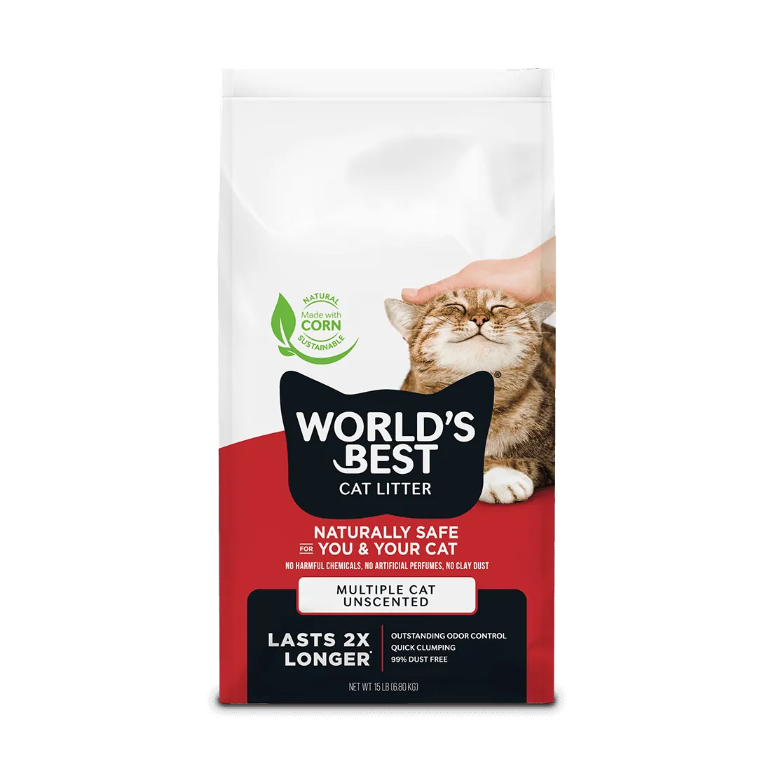 World's Best Multiple-Cat Clumping Cat Formula Worlds Best