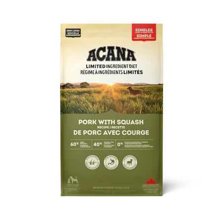 ACANA Singles Limited Ingredient Diet Pork & Squash Recipe Dry Dog Food
