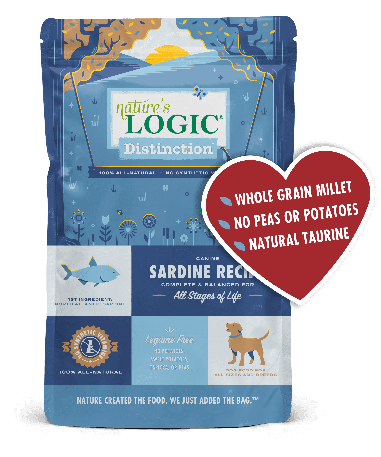 Nature's logic distinction dog food best sale