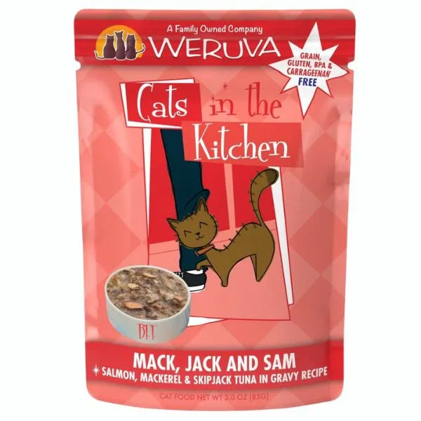Weruva Cats in the Kitchen - Mack, Jack, and Sam