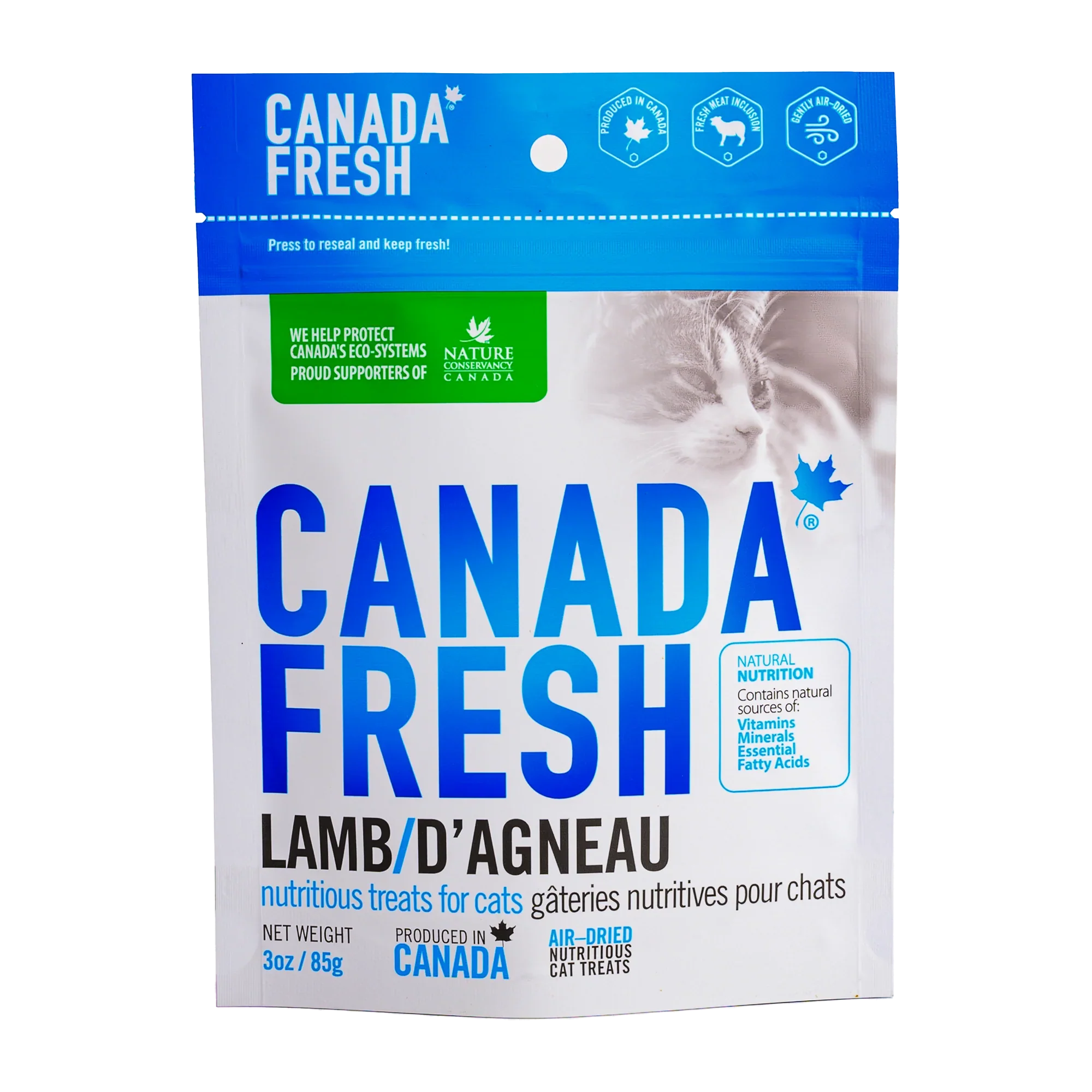Canada Fresh Treats Cats – Lamb