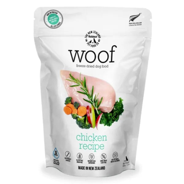 The NZ Natural Pet Food Co. Woof Freeze Dried Dog Food - Chicken