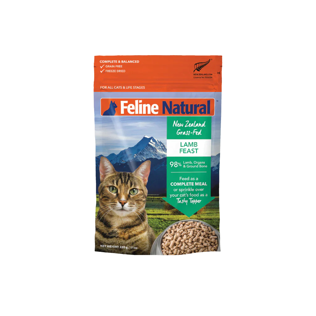 Feline natural Lamb Feast Freeze-Dried Cat Food