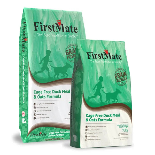 FirstMate Cage Free Duck & Oats Formula
