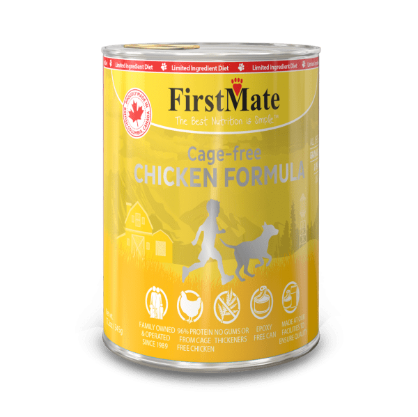 First Mate Limited Ingredient – Cage Free Chicken Formula for Dogs