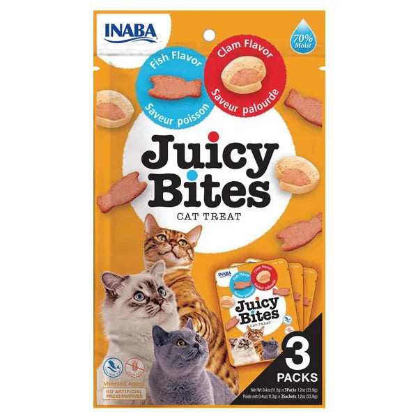 Inaba Juicy Bites Fish & Clam Flavor