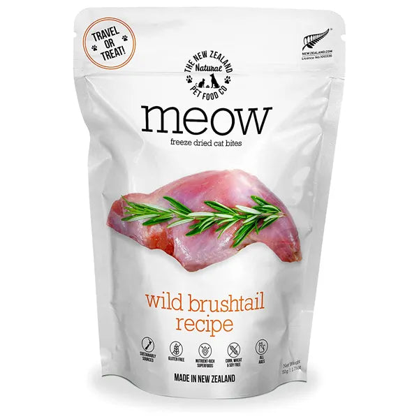 The NZ Natural Pet Food Co. Meow Freeze Dried Cat Treats - Wild Brushtail