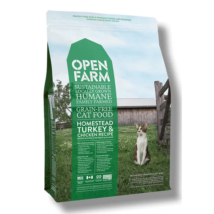 Open Farm Grain Free Homestead Turkey & Chicken Cat Food