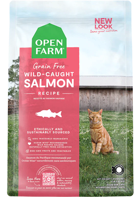 Open farm Wild-Caught Salmon Dry Cat Food