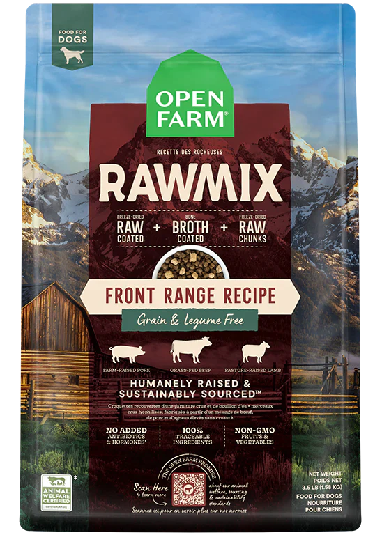 Open Farm, Front Range Grain-Free Raw Mix for Dogs