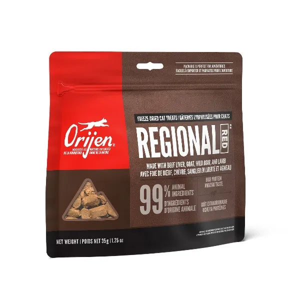 Orijen Freeze-Dried Cat Treats - Regional Red