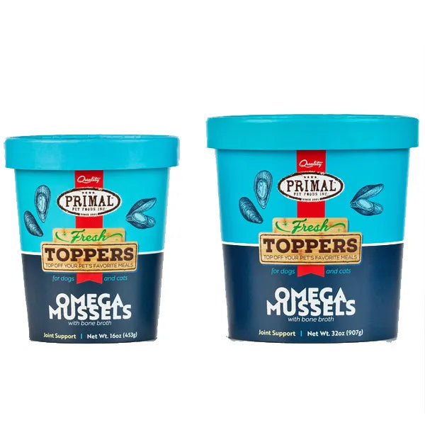 Primal Fresh Toppers - Omega Mussels