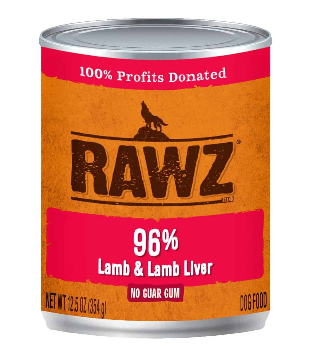 RAWZ LAMB & LAMB LIVER DOG FOOD