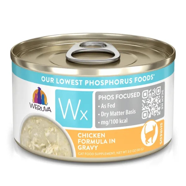 Weruva Wx Phos Focused - Chicken in Gravy Canned Cat Food