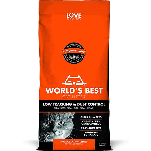 World's Best Low Tracking & Dust Control Cat Litter